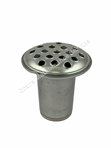 Aluminum Flower Pot - Silver