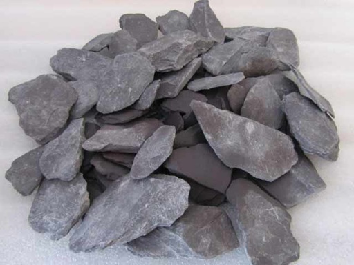 Plum slate 30-50mm chippings 25kg Bag