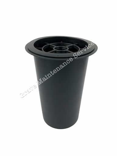 Black Plastic Flower Pot