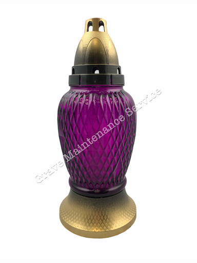 GMS - 504KT - Glass Grave Light - PURPLE